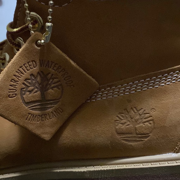 Timberland 6" Premium Waterproof Boots - Boys Youth - Size 6.5 M - LIKE NEW - Picture 5 of 8